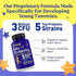 LOVEBUG Probiotics Little Ones Kids Probiotics, 120 Pearls – 3 Billion CFU with Added Prebiotic Fiber