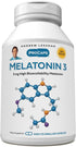 ANDREW LESSMAN Melatonin 3mg – 120 Capsules to Promote Restful Sleep and Regulate Circadian Rhythm