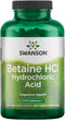 Swanson Hydrochloric Acid w/Pepsin, 250 Capsules