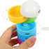 HOOWIFFY 7-Day Portable Medicine Organizer Pill Box Multi-Compartment Weekly Pill Case for Daily Use Travel-Friendly