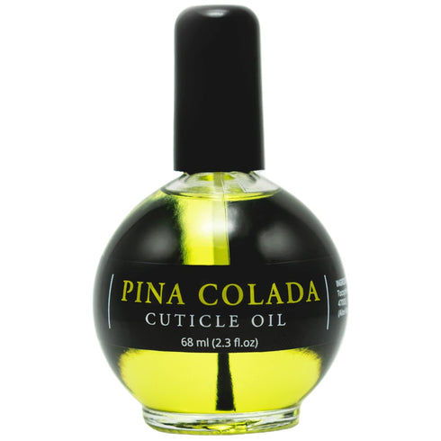 Moisturizing Cuticle & Nail Care Oil, 2.3 Fl Oz, Pina Colada Scented, Infused with Jojoba Oil and Vitamin E