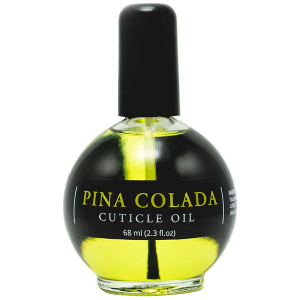 Moisturizing Cuticle & Nail Care Oil, 2.3 Fl Oz, Pina Colada Scented, Infused with Jojoba Oil and Vitamin E