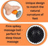 NATURAL CHEMISTREE Set Foot Massage Roller Spikey Ball - for Plantar Fasciitis Relief, Acupressure Trigger Point