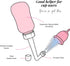 Portable Bidet Bottle | Postpartum Care Water Squeeze Spray for Pain Relief, Tears, Hemorrhoids after Birth + Period