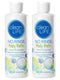 No-Rinse Body Bath, 8 fl oz, Rinse-Free Formula, Makes 8 Complete Baths Per Bottle (Pack of 2)