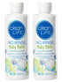 No-Rinse Body Bath, 8 fl oz, Rinse-Free Formula, Makes 8 Complete Baths Per Bottle (Pack of 2)