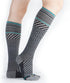 ja vie JAVIE 76% Merino Wool Compression Socks 15-20mmHg Seamless Toe for Men & Women