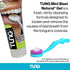 TUNG Tongue Gel by Peak Essentials | Mint Blast Natural Cleaning Paste | 2 PACK | Bad Breath Eliminator, BPA Free