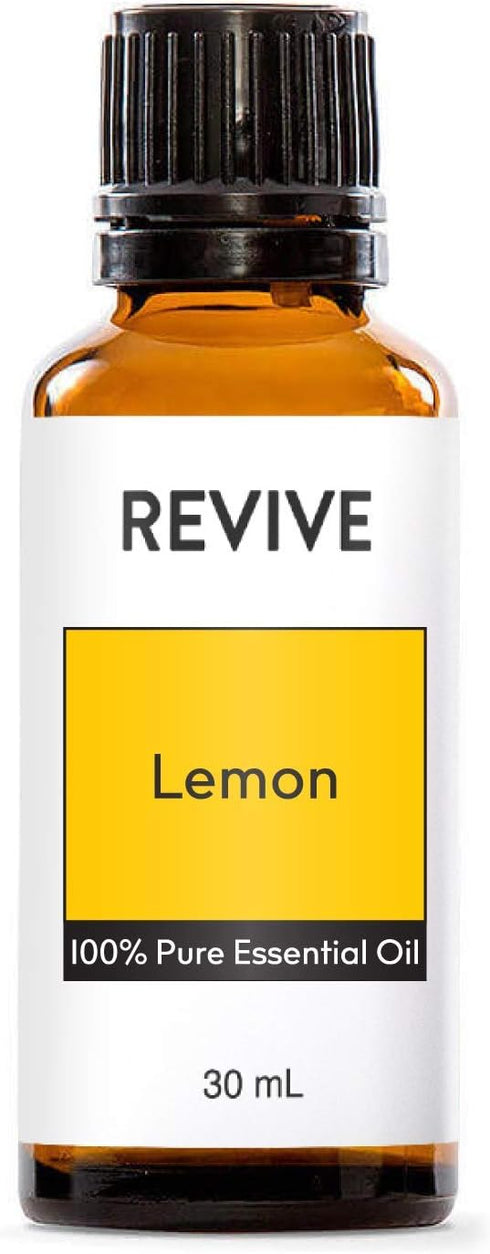 Lemon Essential Oil 30mL by Revive Essential Oils - 100% Pure Therapeutic Grade for Diffuser and Aromatherapy