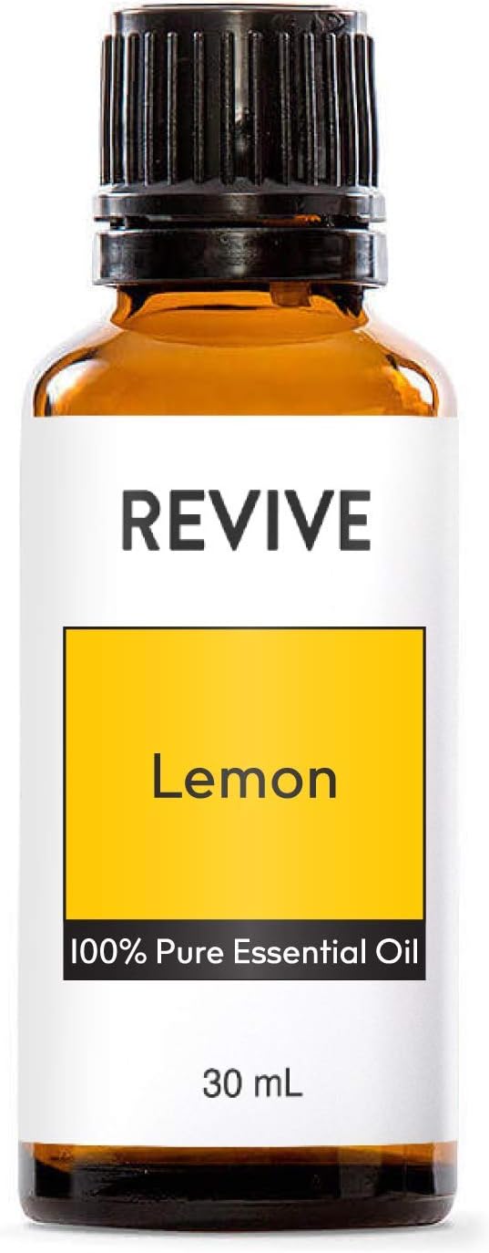 Lemon Essential Oil 30mL by Revive Essential Oils - 100% Pure Therapeutic Grade for Diffuser and Aromatherapy