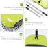 3 in 1 Push Sweeper Carpet Broom - Manual Push Floor Sweeper and Dustpan for Household Cleaning