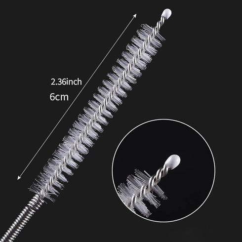Much Hotter 155CM (1) Extra Long Pipe Tube Cleaner Fridge Drain Pipe Dredging Tool Flexible Drain Brush Skinny Tube
