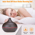 550ml Aroma Diffuser for Large Rooms, Ultra Quiet Essential Oil Diffuser with 7 Light Colors & Timer Setting