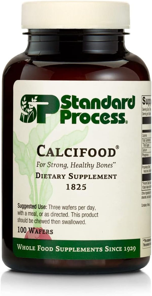 Standard Process Calcifood - Supports Calcium Absorption, Build Bone Strength with Calcium, Phosphorus