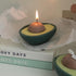 T-shin Candle,90G Avocado Shaped Scented Aroma Soy Wax Decorative Candle for Table Photo Prop Birthday Gift,Prefect