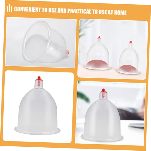 Set 5 of Vacuum Suction Cupping Cups for Home Beauty Treatments