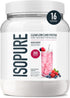 Isopure Clear Whey Isolate Protein Powder, Lactose Free, Gluten Free, Naturally Flavored, Mixed Berry, 20g Protein Per