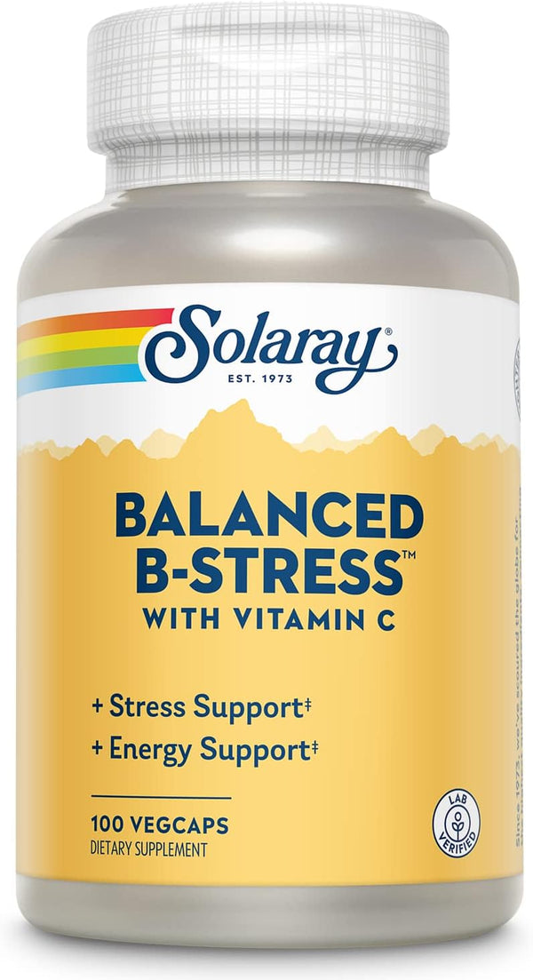 Solaray B-Stress Supplement, 100 Count