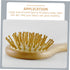 Set BESPORTBLE Newborn Hair Care Brush Wooden Comb and Massager for Toddler Scalp Gentle Brushing Tool for Babies