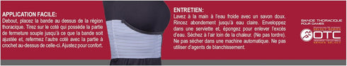 OTC Rib Belt for Women, 6-Inch Elastic Chest, Select Series