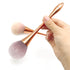 SILPECWEE 2 Pcs Nail Brushes - Cleaning Dust, Makeup, Blush, Acrylic Nail Art Brush Set