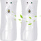 (2-Pack) Automatic Fragrance Dispenser, Air Freshener Spray Dispenser, Wall Mounted or Standing, White
