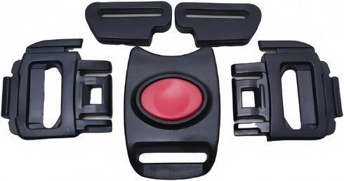 ZROSIN 5-Point Seat2pcs Kids Safety Harness Adjustable Polyester Safety Belt for High Chair/Stroller/Car
