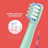 Replacement Toothbrush Heads, Green 6 Pack Compatible with Colgate Hum Connected Smart Battery Toothbrush