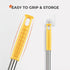 Dusters for Cleaning High Ceiling Fan: Newliton Microfiber Feather Duster with 30'' to 100'' Telescoping Extension Pole
