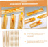 LIGIGWASH 100pcs Packaging French Bread Bags with Window Oil-resistant for Homemade Bread for Bakeries Cafes and Party