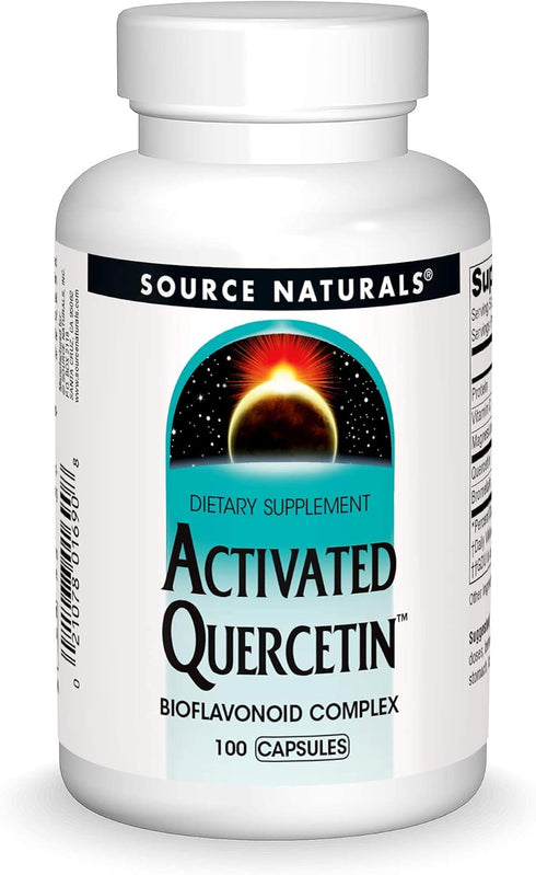 Source Naturals Activated Quercetin, Seasonal & Immune Support, 100 Capsules