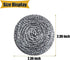 16 PCS Stainless Steel Sponges Scrubbers, Density Metal Scouring Pads for Pot Pan Dish Wash Cleaning