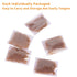 WeKen Pack of 20 Hair Nets with Invisible Elastic Edge, Light Brown, 50cm 20"