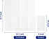 JOLLY CHEF 400 Pack Disposable Paper Napkins, Soft Bathroom Napkins Guest Disposable, 2-Ply White Paper Hand Towels for Halloween, Wedding, Thanksgiving by JOLLY CHEF