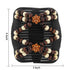 Yeshan Magic Hair Side Combs for Women - Wood Beaded Stretch Double Clips Bun Maker Accessories, Pack of 6