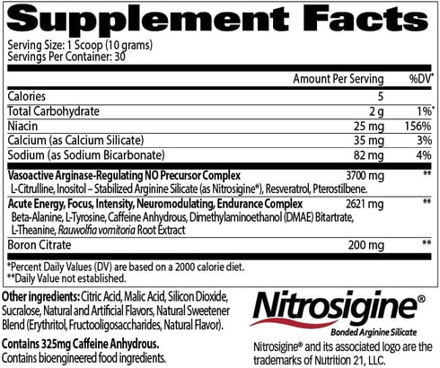 GAT SPORT Nitraflex Advanced Pre-Workout Powder, Blue Raspberry, 30 Servings for Strength and Energy