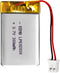 EEMB 3.7V 300mAh 602030 Lipo Lithium Polymer Battery Pack with Wire JST Connector for Speaker and Wireless Device
