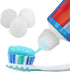 Chrome Cherry SqueezMe Self-Closing Toothpaste Caps, No Mess Dispenser, Easy Squeezer Cap, Pack of 3, Clear