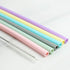 Silicone Straws Reusable Drinking Straw Pack of 6, Soft Beverage Water Drink Straws for 30oz and 20oz Tumblers,