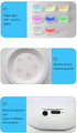 Vomeko 7 2000mAh White Noise Machine for Sleep,USB Rechargeable Sound Machine with Color LED Battery, Portable Noise