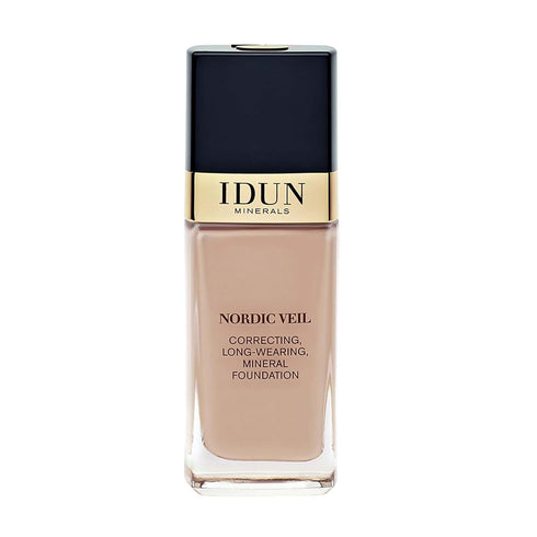 Liquid Nordic Veil Foundation, Full and Poreless Coverage, Long Lasting, Soft Matte Finish, 312 Ingrid, 0.88 oz
