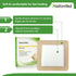 Silicone Foam Dressing, Waterproof Wound Dressing with Gentle Adhesive, 5 Layer High Absorbency, 6'' x 6'', 5 Pack