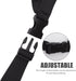 VILLCASE Adjustable Bed Pull-Up Aid Strap for Seniors - Black Support Belt