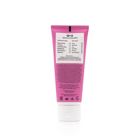 Q+A Vitamin A.C.E. Warming Gel Mask, 75ml
