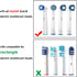 Toothbrush Cover for Oral-b Electric Toothbrush Replacement Heads, Travel Protection Cover for Home (3 PCS)