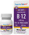 Superior Source No Shot Vitamin B-12, 1000 mcg, B-6, Folic Acid 400 mcg, 60 Sublingual Tablets