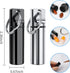 Small Portable Pill Box Keychain (3 Pack) - Aluminium Alloy Mini Pill Organizer Case for Outdoor Camping Travel