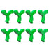 Chewies for Invisalign Aligner - DLENP 8 PCS Y-Shaped Chewies for Orthodontic Munchies (Green/Mint Flavor)