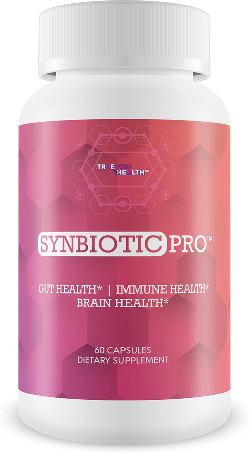Synbiotic Pro - Daily Probiotics & Prebiotic for Gut Health, Immune Support Vitamins, Pro Synbiotic Probiotic Plus for