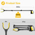 Ronivante 44 Inch Magnetic360Rotating 4" Extra Long Grabber Reacher ToolFoldable Trash Pick Up Stick for Seniors